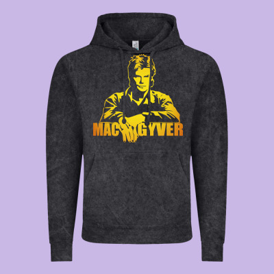 Macgyver Actor Movie Vintage Hoodie Designed By Artisfamous