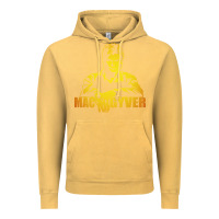 Vintage Mustard macgyver actor movie Vintage Hoodie - artisFamous