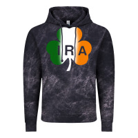Cloud Black ira irish lucky shamrock Vintage Hoodie - artisFamous