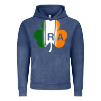 Vintage Denim ira irish lucky shamrock Vintage Hoodie - artisFamous