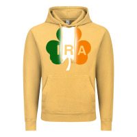 Vintage Mustard ira irish lucky shamrock Vintage Hoodie - artisFamous