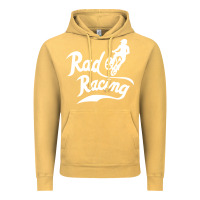 Vintage Mustard rad racing cycle classic Vintage Hoodie - artisFamous