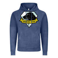 Vintage Denim diamond dogs classic Vintage Hoodie - artisFamous
