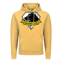 Vintage Mustard diamond dogs classic Vintage Hoodie - artisFamous