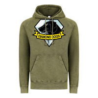 Vintage Olive diamond dogs classic Vintage Hoodie - artisFamous