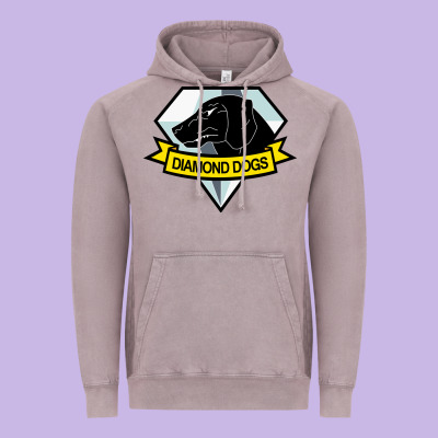 Diamond Dogs Classic Vintage Hoodie Designed By Artisfamous