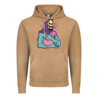 Vintage Camel skeletor's hug cat Vintage Hoodie - artisFamous