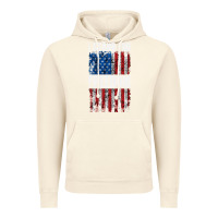 Vintage Artic I STAND FOR FREEDOM WITH A DISTRESSED AMERICAN FLAG Vintage Hoodie - artisFamous