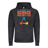Vintage Black UNIVERSITY OF SCIENCE PROFESSOR OF LOGIC Vintage Hoodie - artisFamous