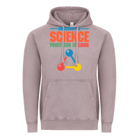 Vintage Zinc UNIVERSITY OF SCIENCE PROFESSOR OF LOGIC Vintage Hoodie - artisFamous