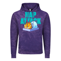 Cloud Purple nap attack Vintage Hoodie - artisFamous