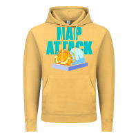 Vintage Mustard nap attack Vintage Hoodie - artisFamous