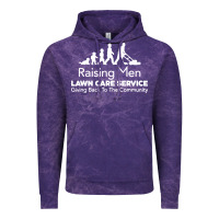 Cloud Purple raising men lawn care Vintage Hoodie - artisFamous