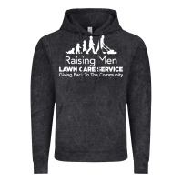 Vintage Black raising men lawn care Vintage Hoodie - artisFamous