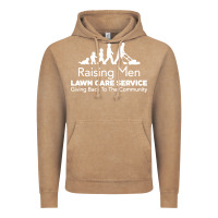 Vintage Coffee raising men lawn care Vintage Hoodie - artisFamous