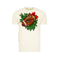 Vintage Arctic american football christmas with lights and ribbon Vintage Tee - FaDigitalArtStudio