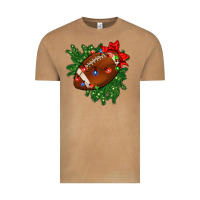 Vintage Camel american football christmas with lights and ribbon Vintage Tee - FaDigitalArtStudio