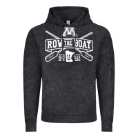 Vintage Black row the boat minnesota Vintage Hoodie - artisFamous
