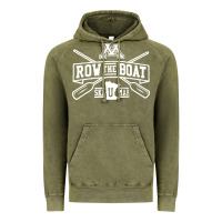Vintage Olive row the boat minnesota Vintage Hoodie - artisFamous