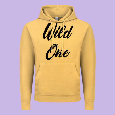 Wild One Vintage Hoodie Designed By Artisfamous