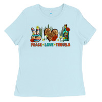 Peace Love Tequila Ladies Tee | Teevron