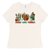 Bone Peace Love Tequila Ladies Tee - BundleAndBundleShop