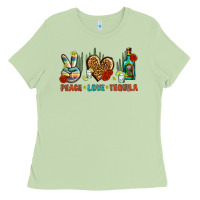 Matcha Peace Love Tequila Ladies Tee - BundleAndBundleShop