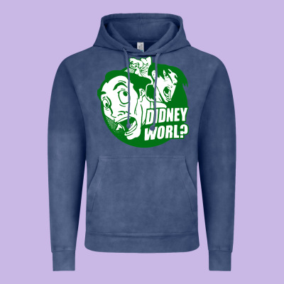 Didney Worl Vintage Hoodie Designed By Artisfamous