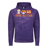 Cloud Purple send noods Vintage Hoodie - artisFamous