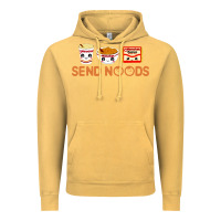 Vintage Mustard send noods Vintage Hoodie - artisFamous