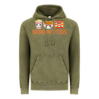 Vintage Olive send noods Vintage Hoodie - artisFamous