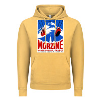 Vintage Mustard Savoie France Blue Vintage Hoodie - artisFamous