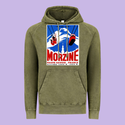 Savoie France Blue Vintage Hoodie Designed By Artisfamous