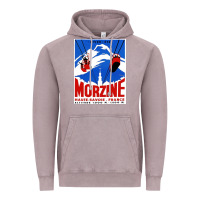 Vintage Zinc Savoie France Blue Vintage Hoodie - artisFamous