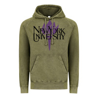 Vintage Olive New York University Vintage Hoodie - artisFamous