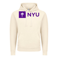 Vintage Artic nyu new york university purple Vintage Hoodie - artisFamous