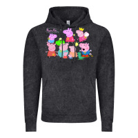 Vintage Black Peppa Pig Vintage Hoodie - artisFamous