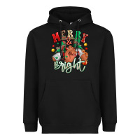 Black merry and bright black man sneakers Heavyweight Hoodie - RanaPortraitStore