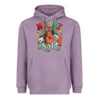 Lavender merry and bright black man sneakers Heavyweight Hoodie - RanaPortraitStore