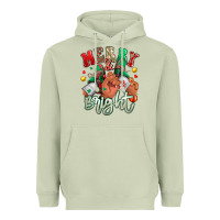 Matcha merry and bright black man sneakers Heavyweight Hoodie - RanaPortraitStore