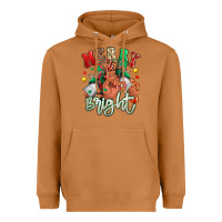 Meerkat merry and bright black man sneakers Heavyweight Hoodie - RanaPortraitStore