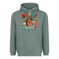 Sage merry and bright black man sneakers Heavyweight Hoodie - RanaPortraitStore