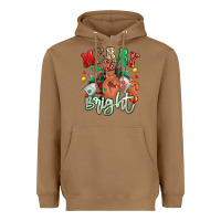 Toasted Coconut merry and bright black man sneakers Heavyweight Hoodie - RanaPortraitStore