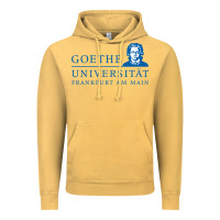 Vintage Mustard Goethe University Frankfurt Am Main Vintage Hoodie - artisFamous