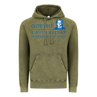 Vintage Olive Goethe University Frankfurt Am Main Vintage Hoodie - artisFamous