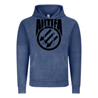 Vintage Denim anti blue check action Vintage Hoodie - artisFamous