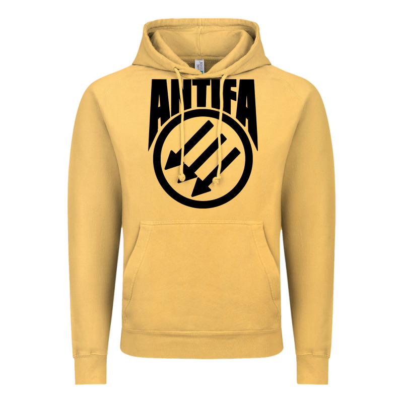 Anti Blue Check Action Vintage Hoodie by artisFamous | Teevron