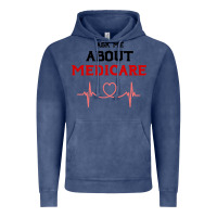 Vintage Denim ask me about medicare Vintage Hoodie - artisFamous