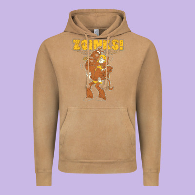 Zoinks Vintage Hoodie Designed By Artisfamous