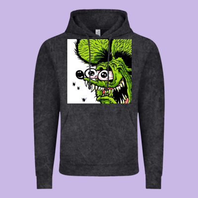 Rat Fink Vintage Hoodie Designed By Artisfamous
